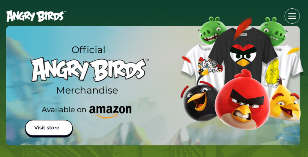 Angry birds merch