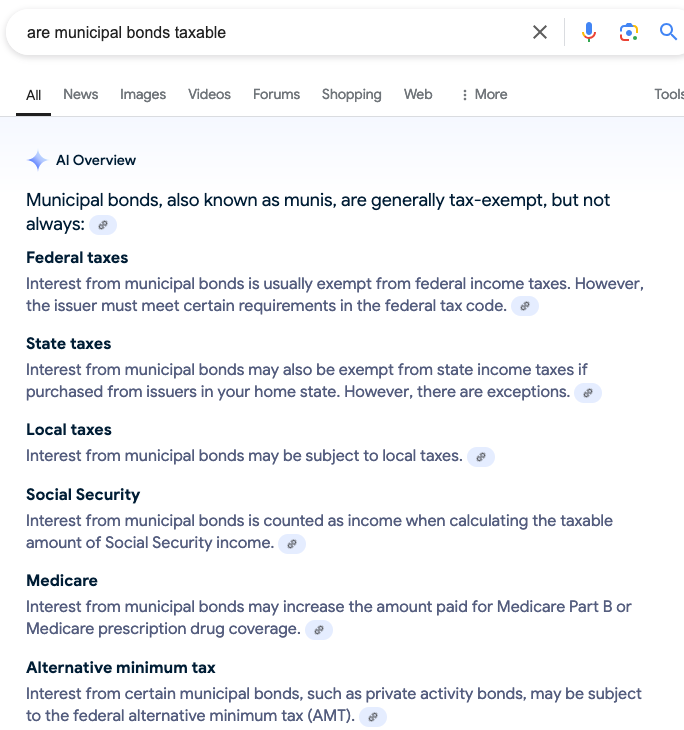 Are Municipal Bonds Taxable?