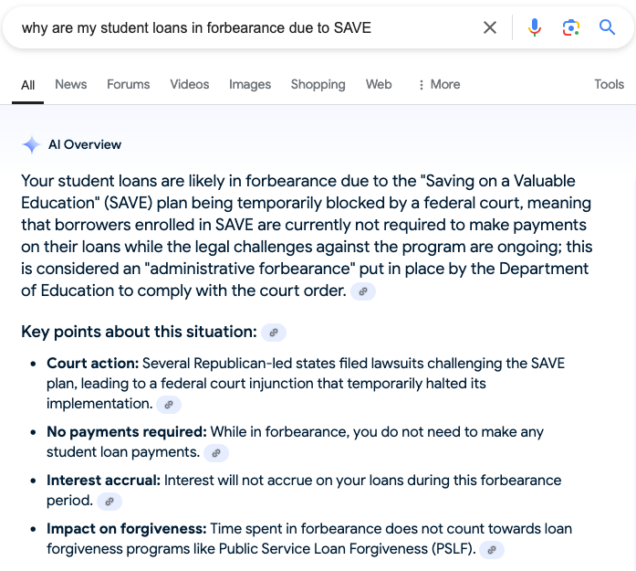Why Are My Student Loans In Forbearance Due To SAVE?